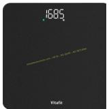 Vitafit Digital Scale 400lb, 0.1lb, AAA