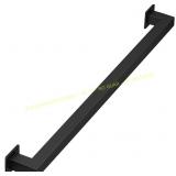 Staircase Handrail 3ft Matte Black Wall Mount