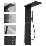 Shower Panel Tower System with Rainfall Head