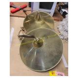 2ct Brass Hanging Lights