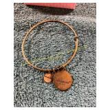 Vintage Alex + Ani Gold Tone Bracelet