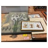 Flower Canvases, Wall Art