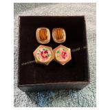Vintage Gold Cuff Link Set