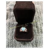 Ladies Size 6 Heart Shaped Ring