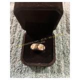 Ladies Wide Rimmed Size 6 Camo Ring