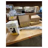Table easel, smart code sceuity lock, & misc