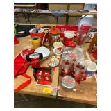 Coca Cola can plush toy, invitation, & more