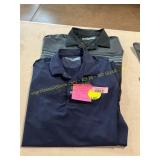 2ct Roundtree + York XL Golf Shirts