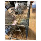 Metal live trap 10 x 13 x 32 in