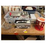 Spice Rack, Slicer, Candles, Etc