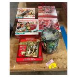 Coca Cola Puzzle Lot