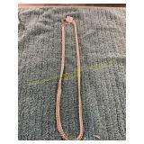 Unisex 22in Herring Bone Necklace