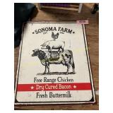 Sonoma Farm Sign