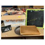 Serving Trays, Chalkboard, Clothing