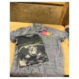 XL Marvel Graphic T + Button Down