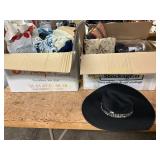 Hat, Linens, Assorted Clothing, Etc
