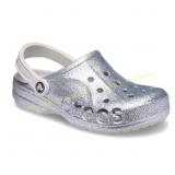 Silver Crocs Baya Size 8 Women