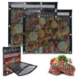 BBQ Mesh Grill Bags Set 2 Reusable Non-Stick