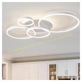 ONELEDY 5-Light LED Ceiling Light, Dimmable