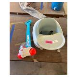 Bumbo seat, kids toy