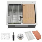 Kitchen Sink Workstation 25x22 Set