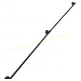 DIYHD 8FT Wall Mount Pipe Handrail for Stairs