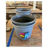 4 ct. flower pots
