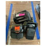 Black and decker Battery s and chargers, echo char