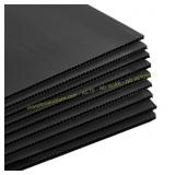 Patelai Corrugated Plastic Sheets 24x36 Black