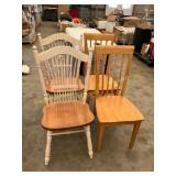 4 ct wooden chairs