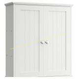 Shintenchi Wall Cabinet, 2 Door, White