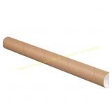 Office Depot Kraft Mailing Tubes 2x18 50-pack