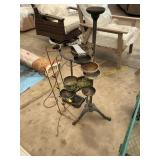 Metal plant stands