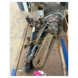 Car towing bar, electric chainsaw