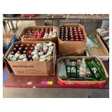 Coke bottles, glass bottles