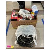 Antenna cable, lawn and garden hardware