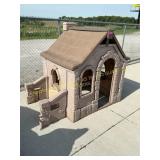 Plastic kids play house