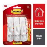 3 lbs Medium Plastic Hooks Value Pack (6-Pack) 2ct