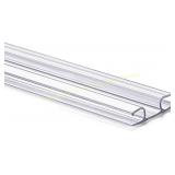 Golf Cart Windshield Living Hinge, Clear PVC