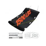 Yard Drag Sled 90x46 in, 1500lb Utility Sled