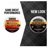 10ct Scotch 0.75in x 66ft Vinyl Electrical Tape Wh