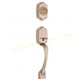 Kwikset Belleview Brass Deadbolt Handleset
