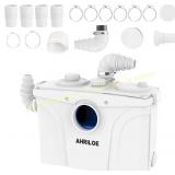 900W Macerator Pump, 2 Outlets/5 Inlets