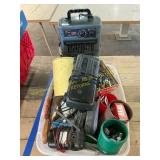 Heater, radio, hardware