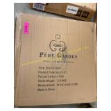 Pure Garden Outdoor Bird Bath - Gray,