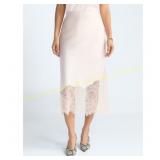 Devil Wears Prada Lace Maxi Skirt 2X Black