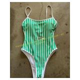 No Boundaries Stripe One-Piece Swimsuit - SM