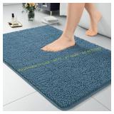 LOCHAS Lux Bathroom Rug Shaggy Bath Mat 24x36