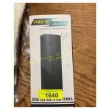 Indoor/outdoor TV antenna 250mi, 4K/1080P
