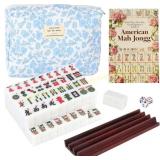 Travel American Mahjong Tile Set, 166 PCS